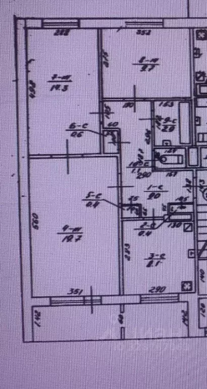 3-к кв. Калининградская область, Черняховский муниципальный округ, ... - Фото 2