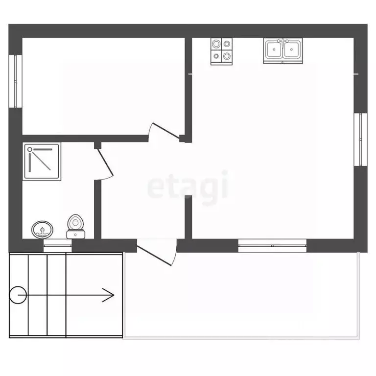 Дом в Калужская область, Калуга ул. Речная, 55 (45 м) - Фото 2