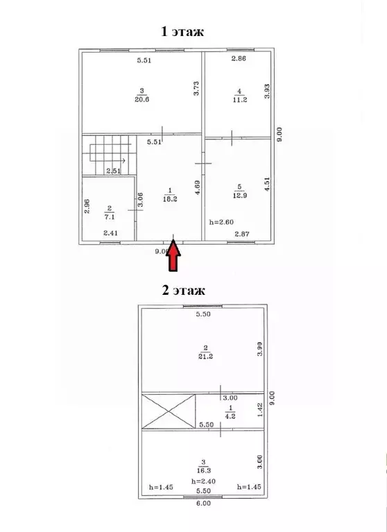 Дом в Татарстан, с. Высокая Гора ул. Зеленая, 6А (112 м) - Фото 2