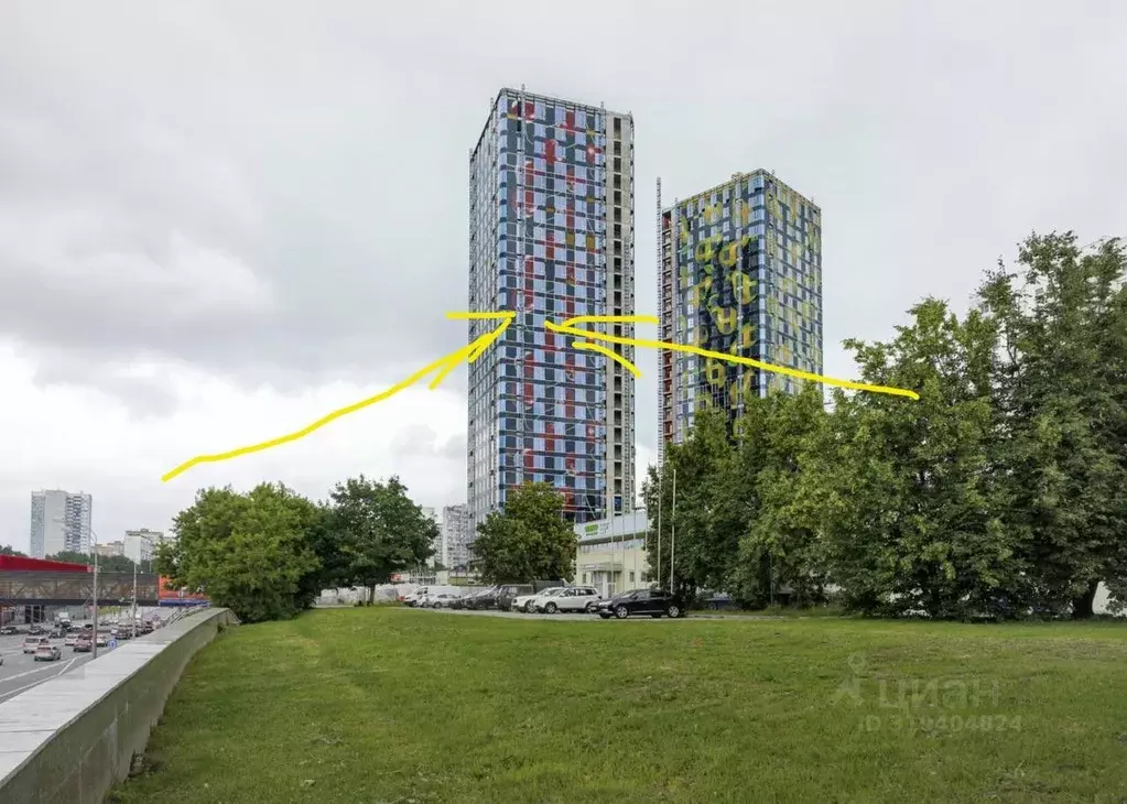 3-к кв. Москва Инноватор жилой комплекс, кА (64.49 м) - Фото 0