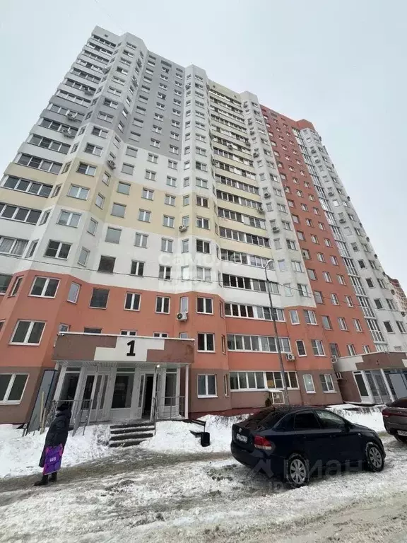 2-к кв. Липецкая область, Липецк ул. И.В. Свиридова, 24к1 (76.4 м) - Фото 1