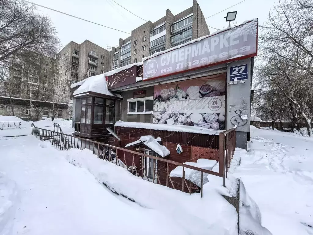 Торговая площадь в Новосибирская область, Новосибирск ул. Лазарева, 27 ... - Фото 1