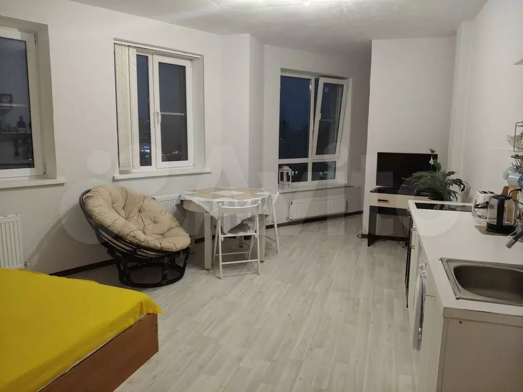 Квартира-студия, 32 м, 16/16 эт. - Фото 1