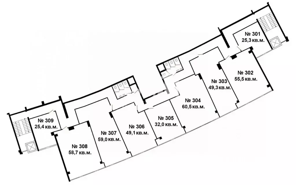 Офис в Санкт-Петербург ул. Матроса Железняка, 57 (1118 м) - Фото 2