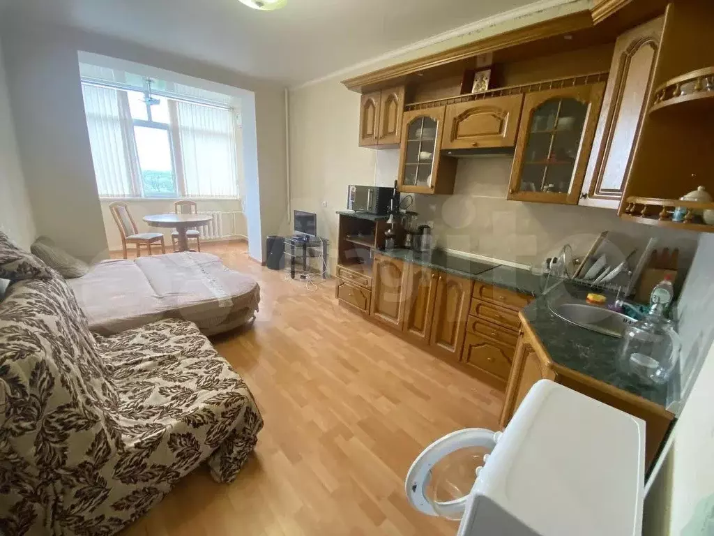 1-к. квартира, 55 м, 8/9 эт. - Фото 1