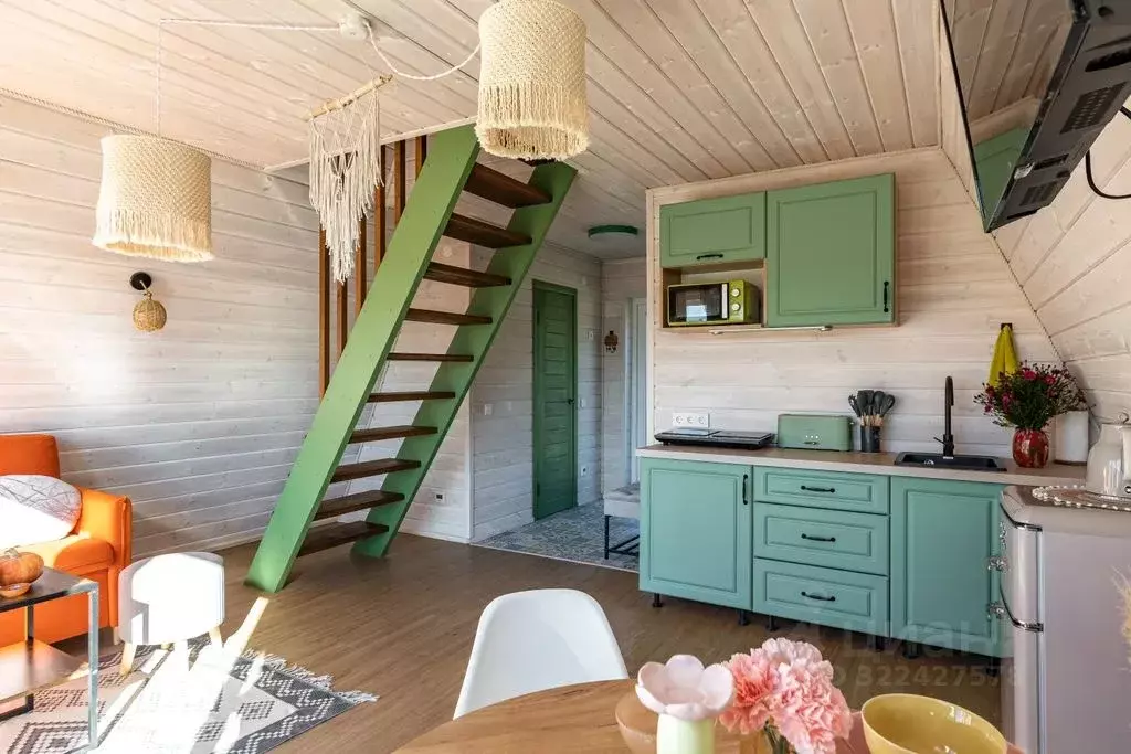 Дом в Ленинградская область, Приозерский район, Красноозерное с/пос, ... - Фото 2