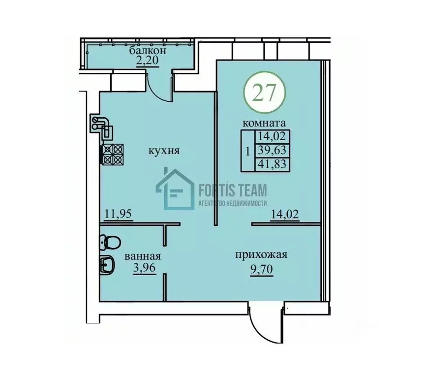 1-к кв. Ярославская область, Ярославский муниципальный округ, пос. ... - Фото 1