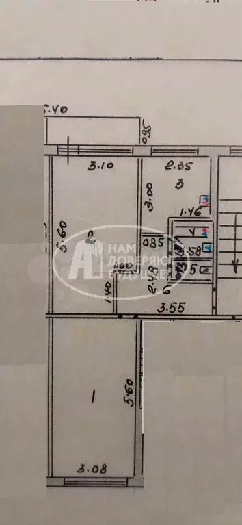 2-к. квартира, 47,8 м, 4/5 эт. - Фото 0