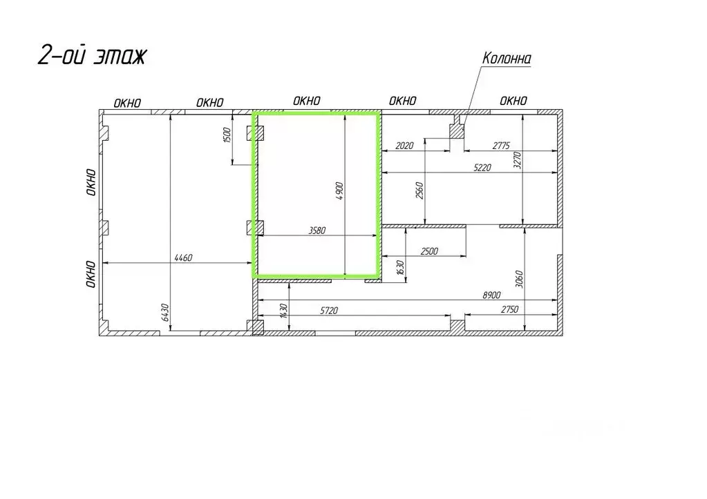 Офис в Санкт-Петербург просп. Энгельса, 163 (18 м) - Фото 2