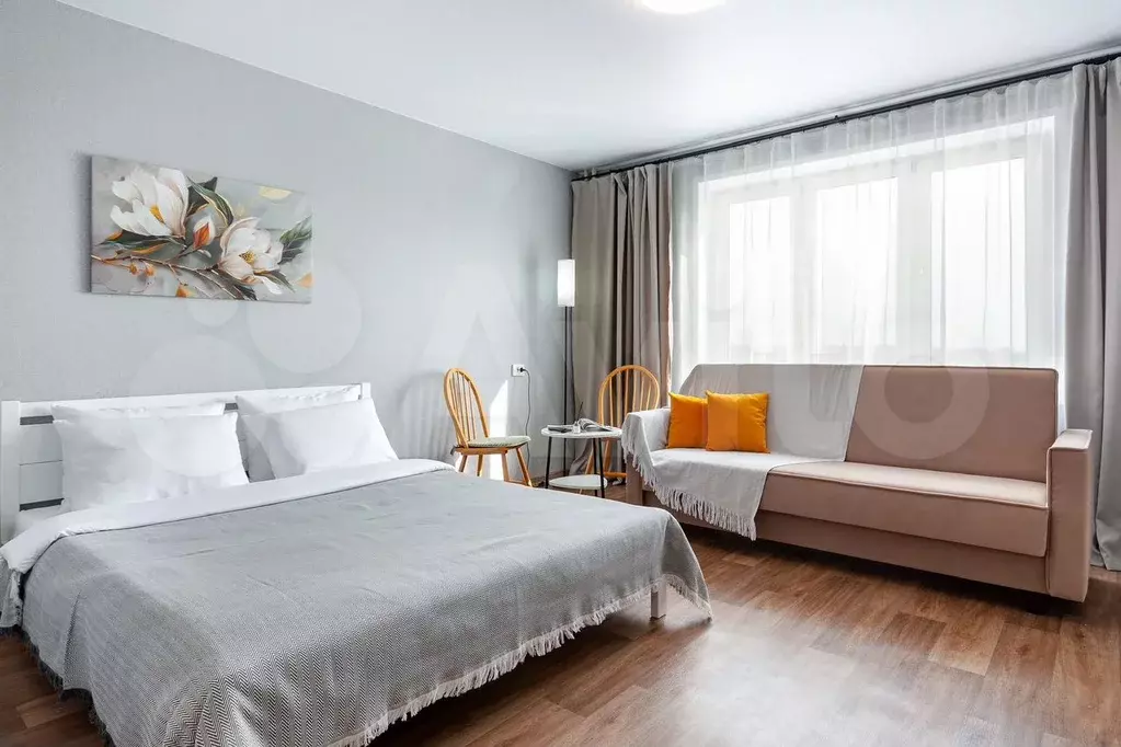 1-к. квартира, 42 м, 8/10 эт. - Фото 1