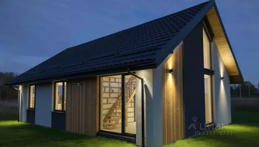 Дом в Калининградская область, Гурьевск Садовая ул., 6Б (120 м) - Фото 1