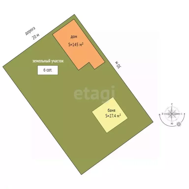 Дом в Ямало-Ненецкий АО, Новый Уренгой Лира ДНТ, ул. Подлесная, 9 (145 ... - Фото 1