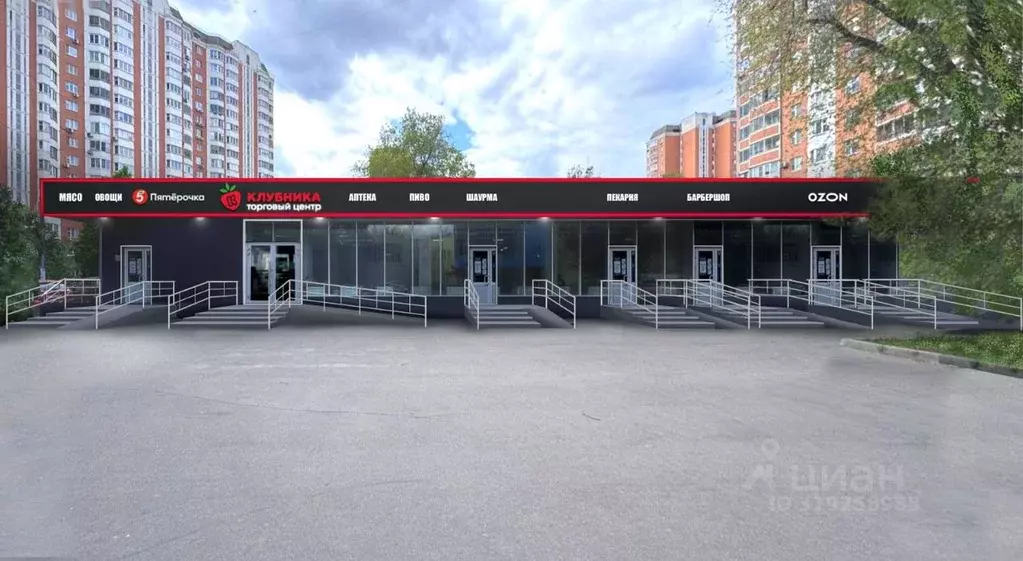 Торговая площадь в Москва Международная ул., 38 (34 м) - Фото 0