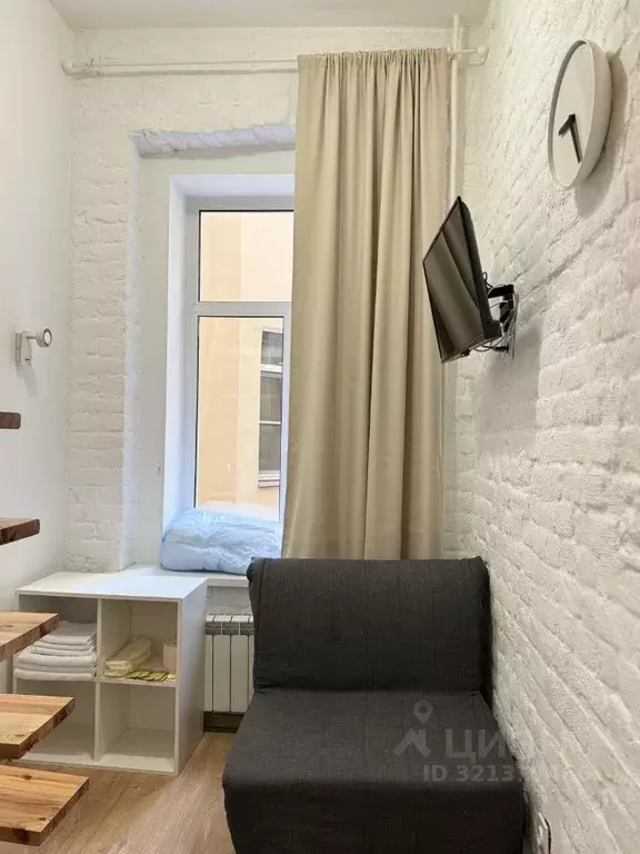 Студия Санкт-Петербург Зверинская ул., 18 (16.0 м) - Фото 2