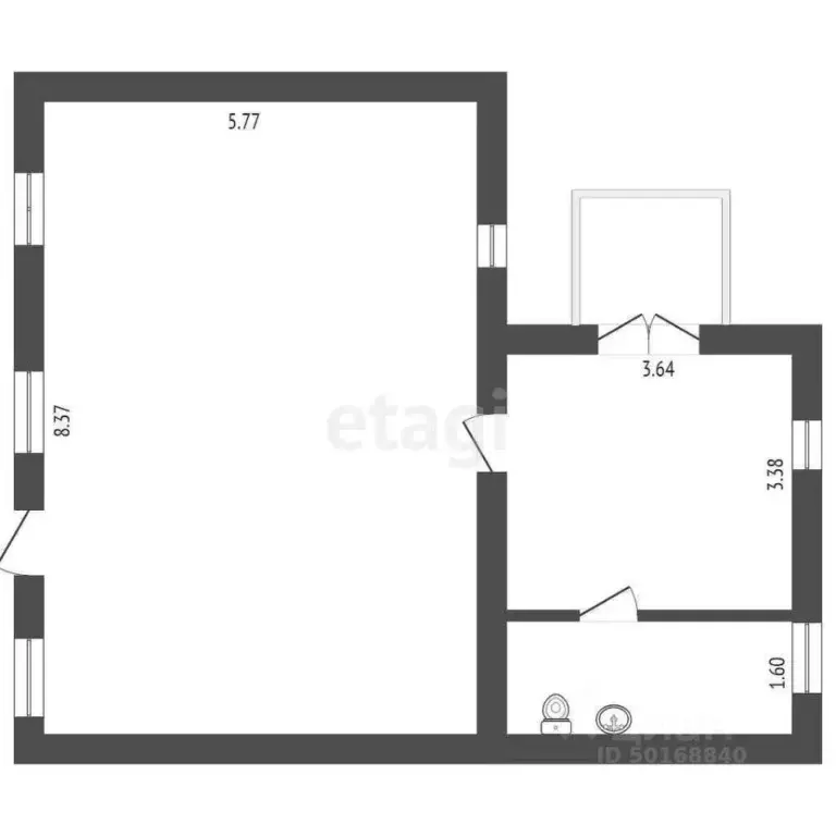 Торговая площадь в Саратовская область, Балашов ул. Красина, 95 (75 м) - Фото 1