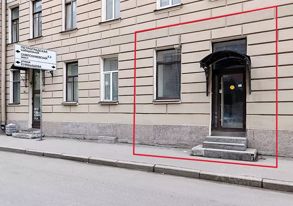 Помещение свободного назначения в Санкт-Петербург ул. Чапаева, 4 (65 ... - Фото 1