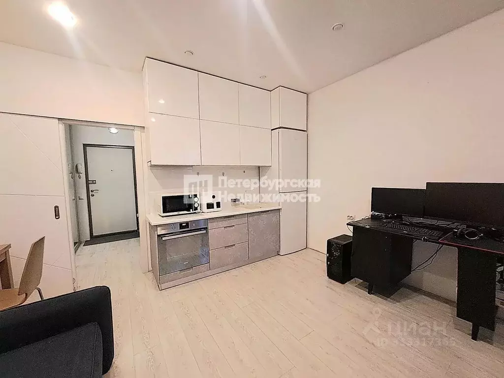 Студия Санкт-Петербург Усть-Славянка тер., ул. Заводская, 15 (25.0 м) - Фото 1