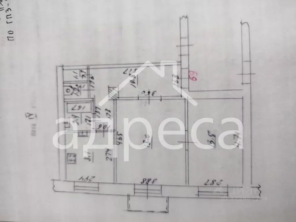 2-к кв. Самарская область, Самара просп. Масленникова, 47 (56.0 м) - Фото 2