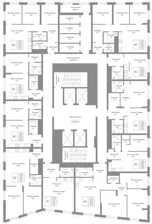 Студия Челябинская область, Челябинск ул. Энтузиастов, 32А (41.1 м) - Фото 2