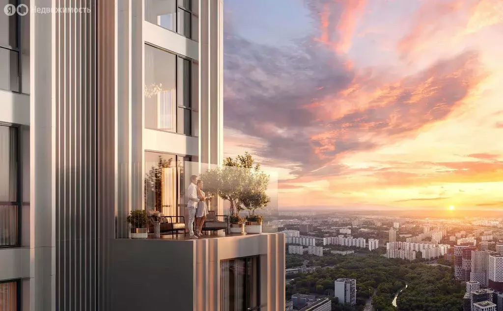 1-комнатная квартира: Москва, жилой комплекс Веер (40 м) - Фото 0