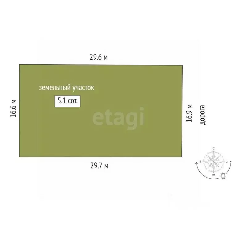 Участок в Ростовская область, Азовский район, Самарское с/пос, ... - Фото 2