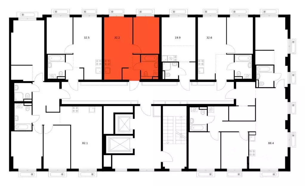 1-к кв. Московская область, Ленинский городской округ, Боброво пгт ... - Фото 2