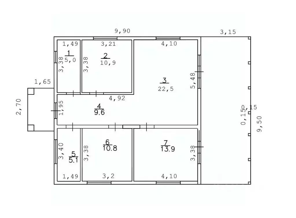 Дом в Башкортостан, Уфа Механизатор СНТ, 75 (113 м) - Фото 2