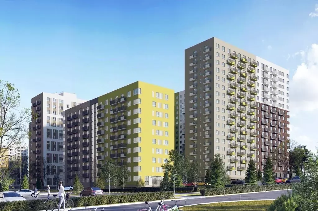 1-к кв. Удмуртия, Ижевск Ракетный жилрайон, 3-й мкр, Умные Кварталы ... - Фото 2