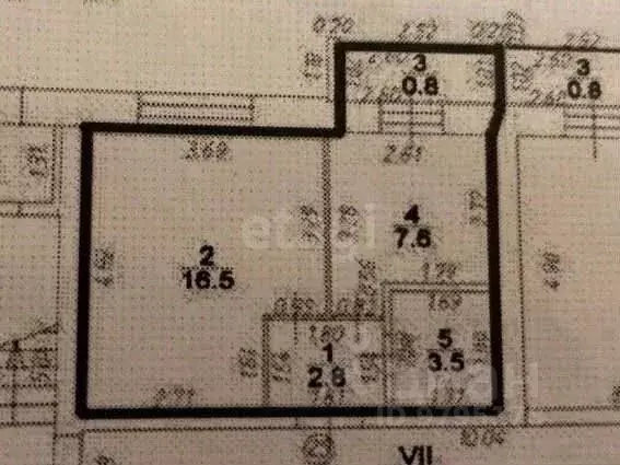 1-к кв. Татарстан, Пестречинский район, Шигалеевское с/пос, с. Новое ... - Фото 2