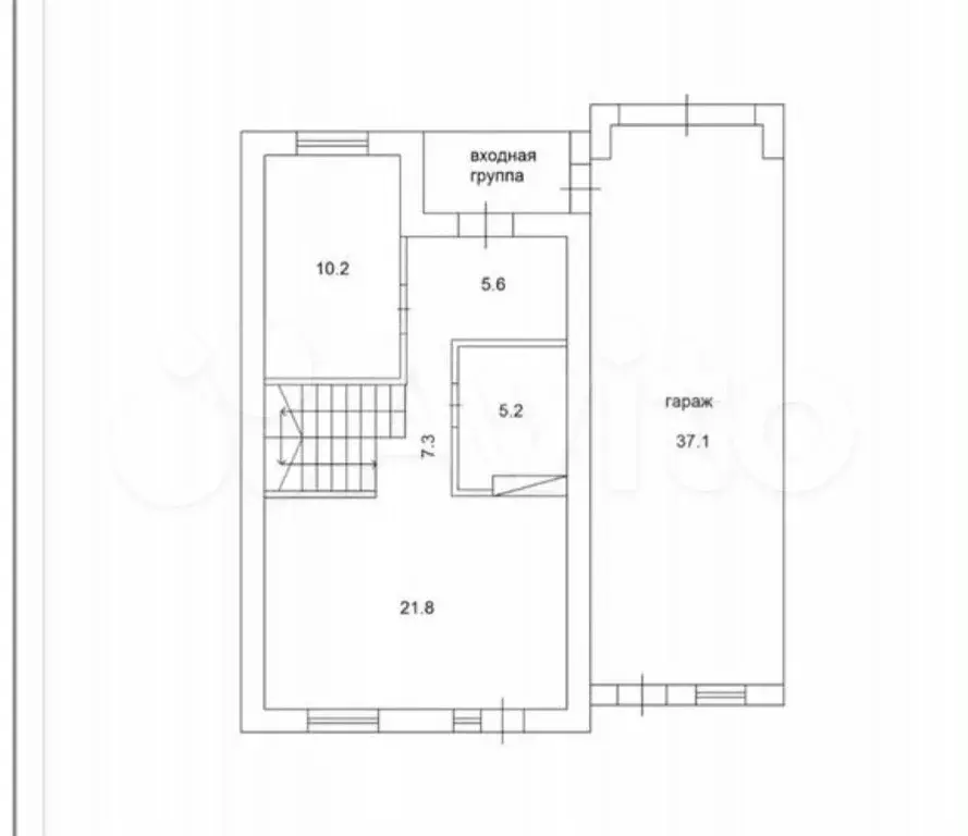 Таунхаус 140 м на участке 4,5 сот. - Фото 1