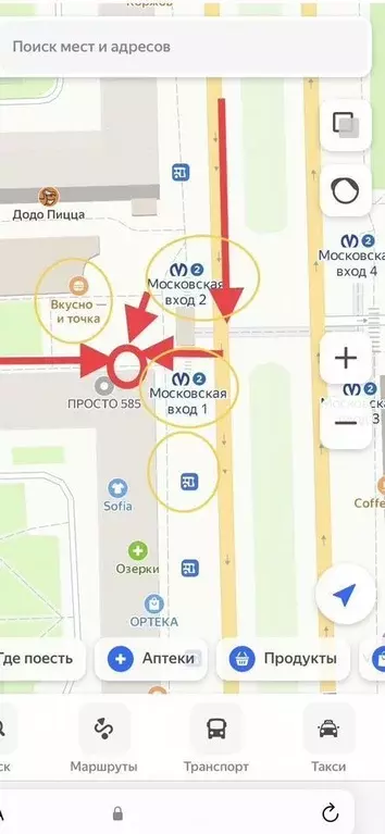 Торговая площадь в Санкт-Петербург Московский просп., 197 (35 м) - Фото 2