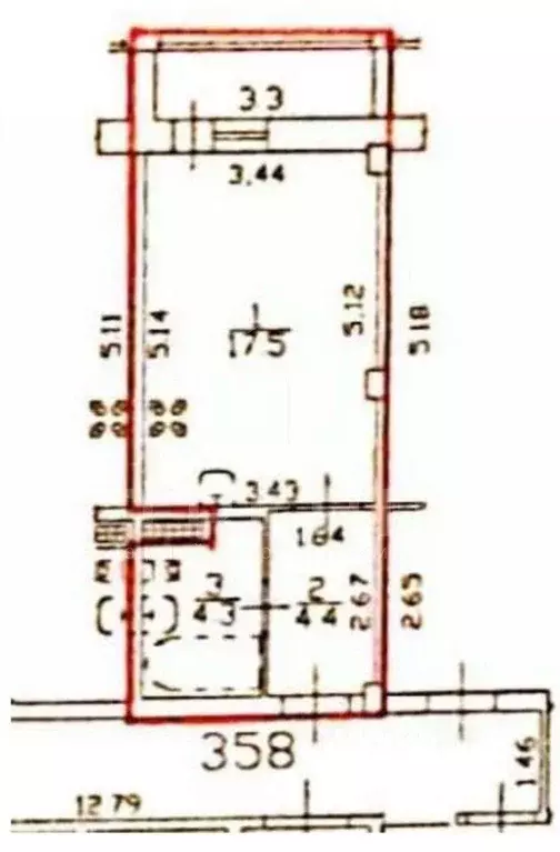 Студия Санкт-Петербург Рыбацкий просп., 17к1 (27.85 м) - Фото 2