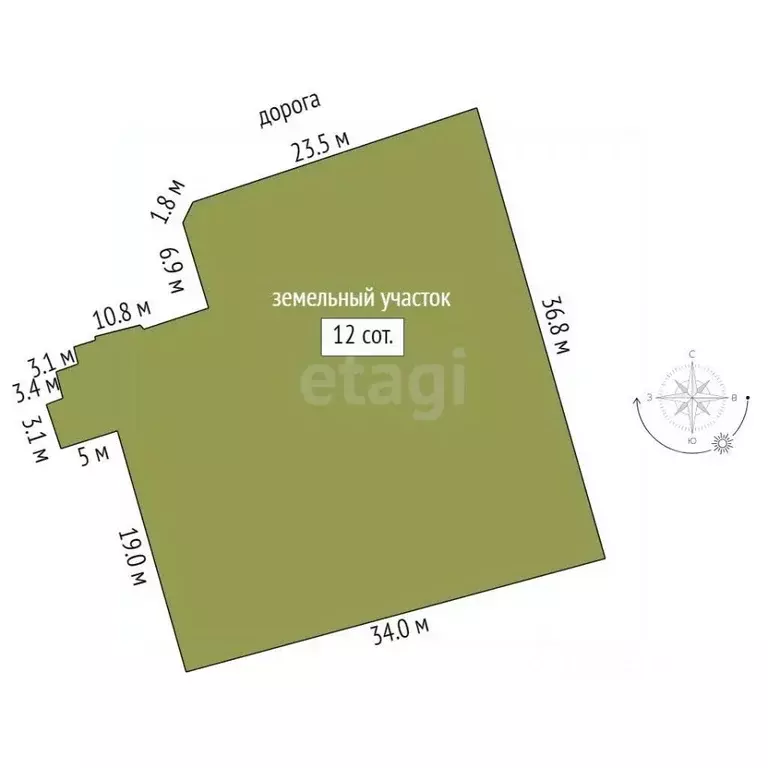 Дом в Тюменская область, Тюменский муниципальный округ, с. Яр ул. ... - Фото 2