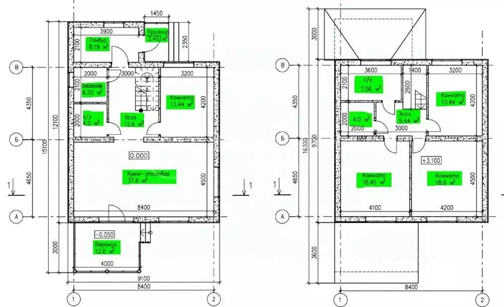Дом в Нижегородская область, Нижний Новгород д. Кусаковка, ул. ... - Фото 2