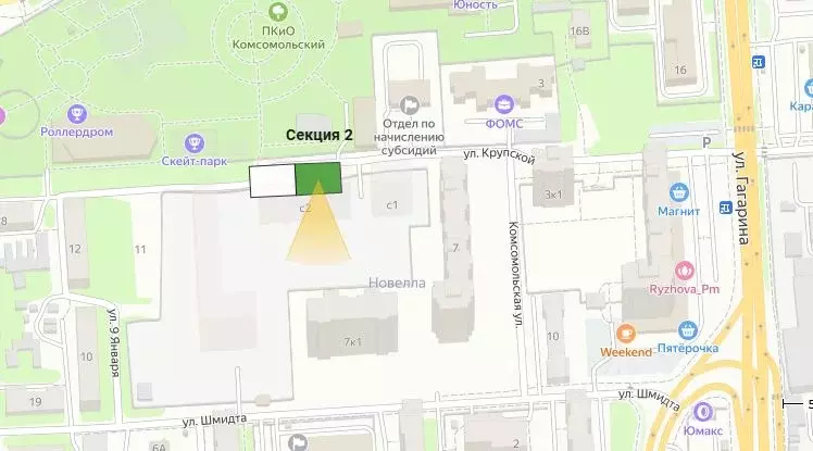 1-к кв. Пензенская область, Пенза Новелла жилой комплекс, с2 (44.3 м) - Фото 1