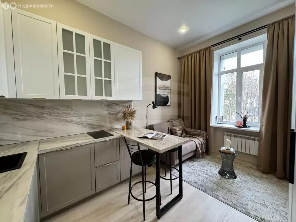 Квартира-студия: Люберцы, Октябрьский проспект, 403 (16.8 м) - Фото 1
