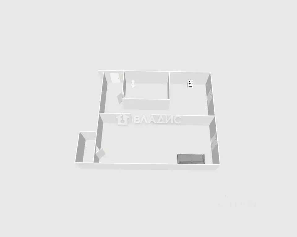 1-к кв. Пензенская область, Пенза Ленинградская ул., 8 (32.0 м) - Фото 2