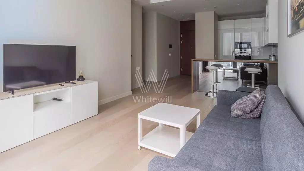 2-к кв. Москва 1-й Красногвардейский проезд, 22с2 (62.0 м) - Фото 1