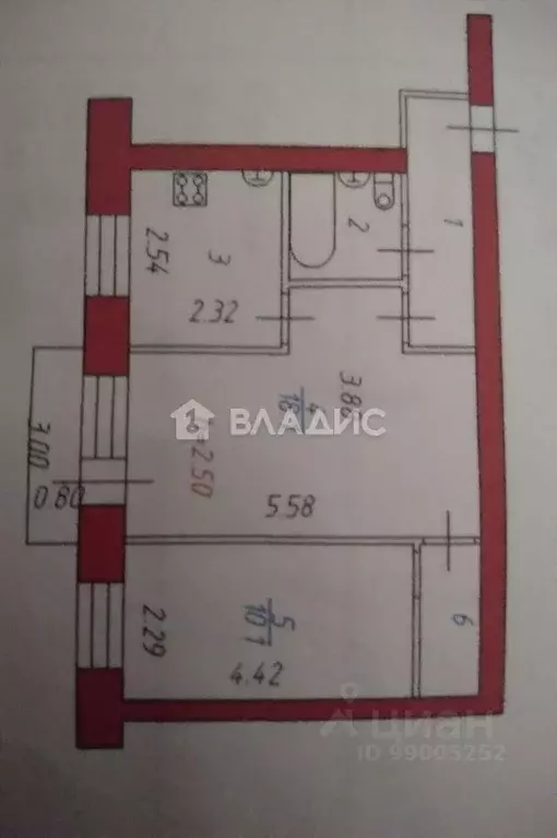 2-к кв. Ивановская область, Иваново ул. Войкова, 13 (44.2 м) - Фото 2