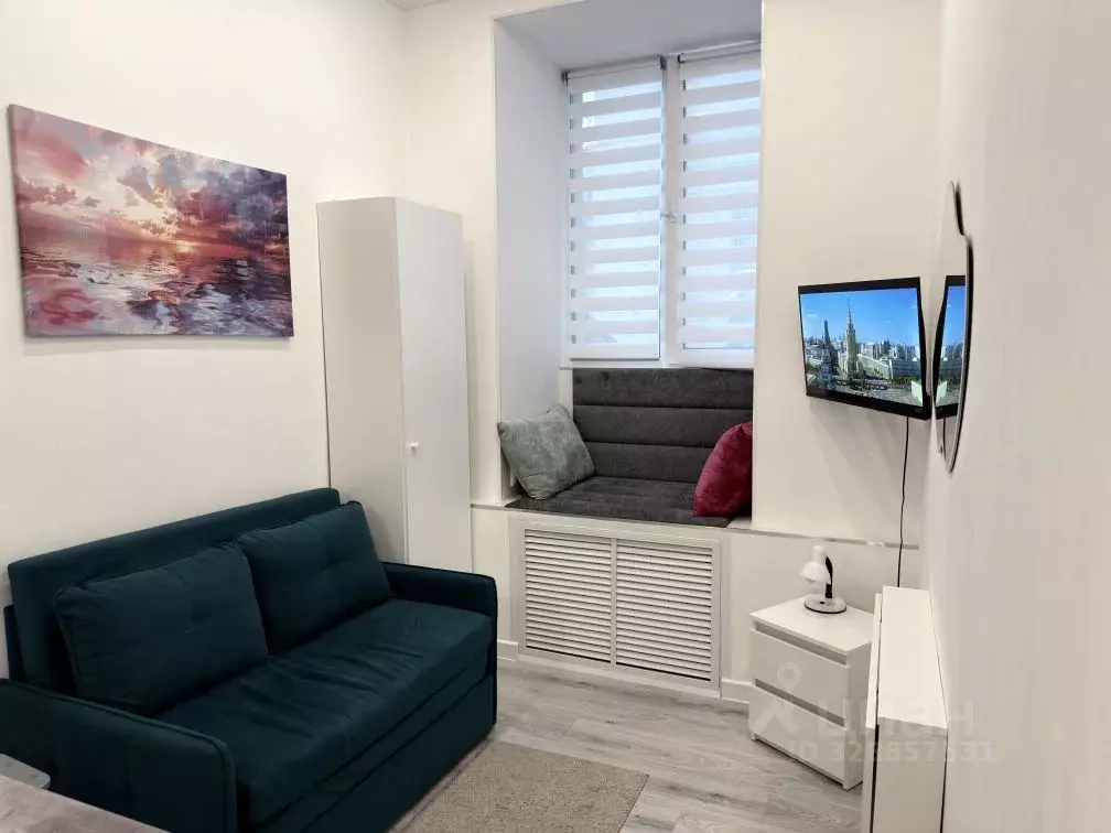 Студия Москва ул. Земляной Вал, 65 (15.0 м) - Фото 1