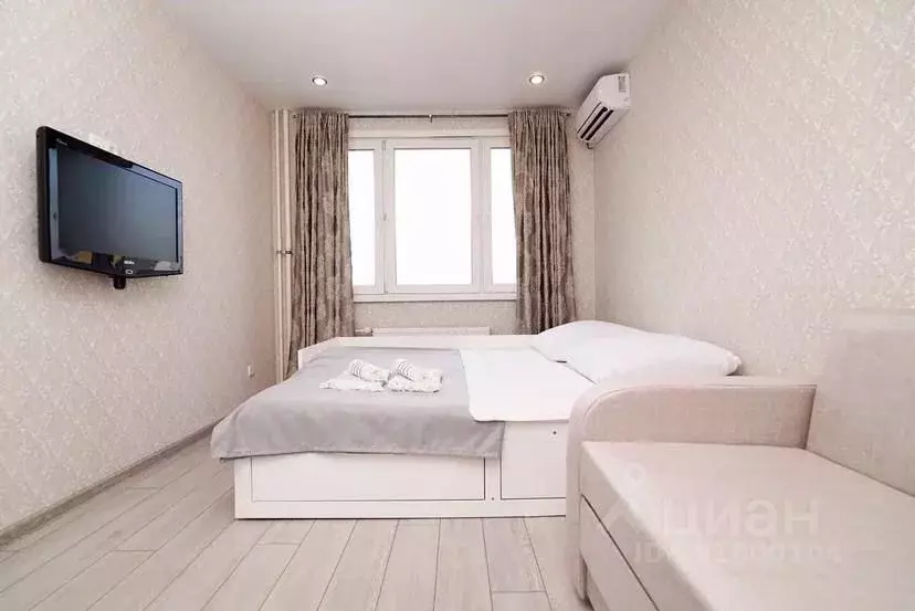 1-к кв. Татарстан, Казань ул. Александра Курынова, 6к1 (32.0 м) - Фото 2