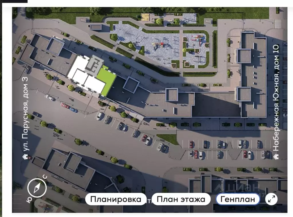 3-к кв. Красноярский край, Красноярск наб. Южная, 6 (83.0 м) - Фото 2