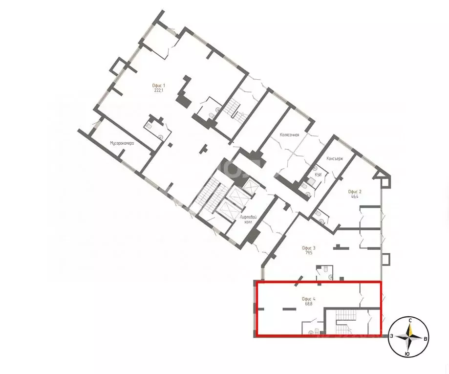 Помещение свободного назначения в Свердловская область, Екатеринбург ... - Фото 2