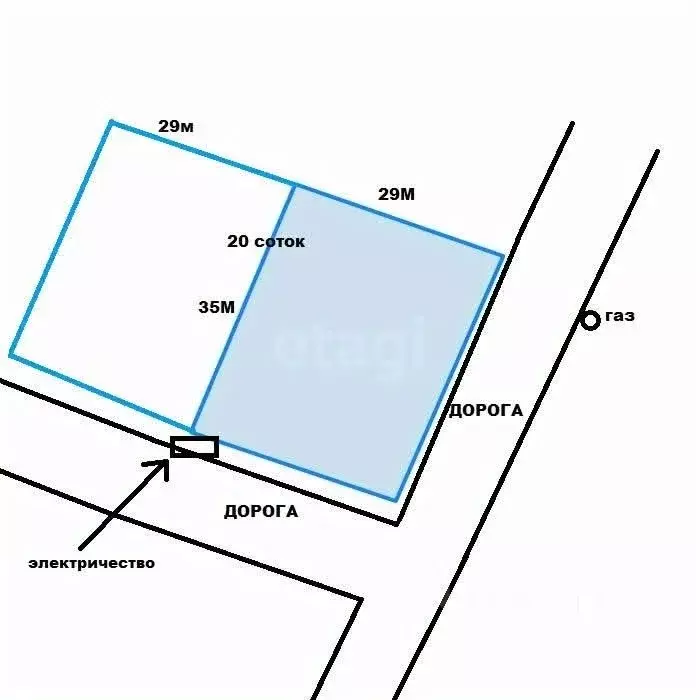 Участок в Московская область, Дмитровский муниципальный округ, с. ... - Фото 2