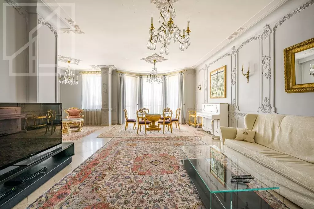 4-к кв. Москва Малая Бронная ул., 25 (147.0 м) - Фото 1