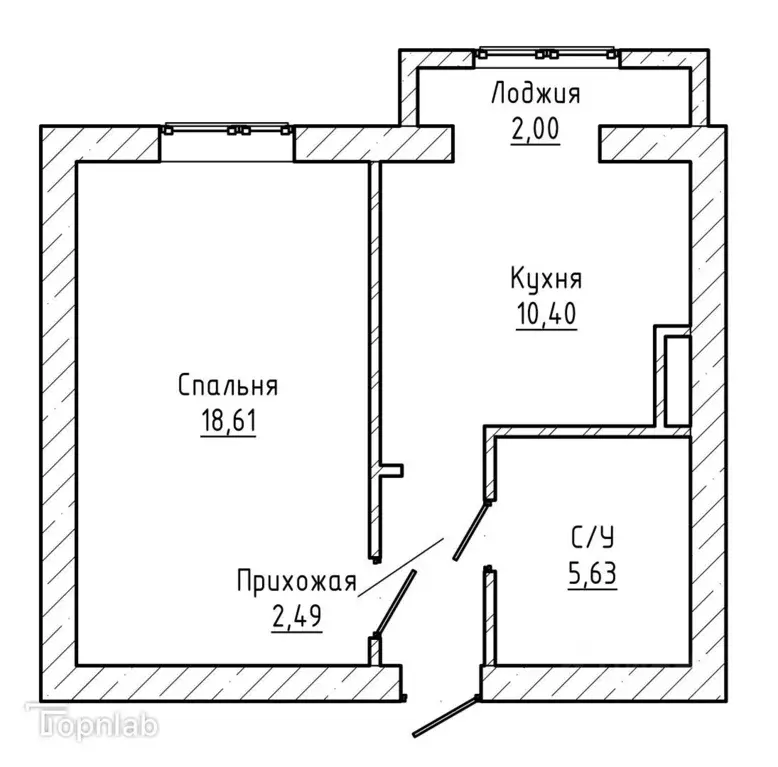 1-к кв. Кабардино-Балкария, Нальчик городской округ, с. Кенже ул. ... - Фото 2