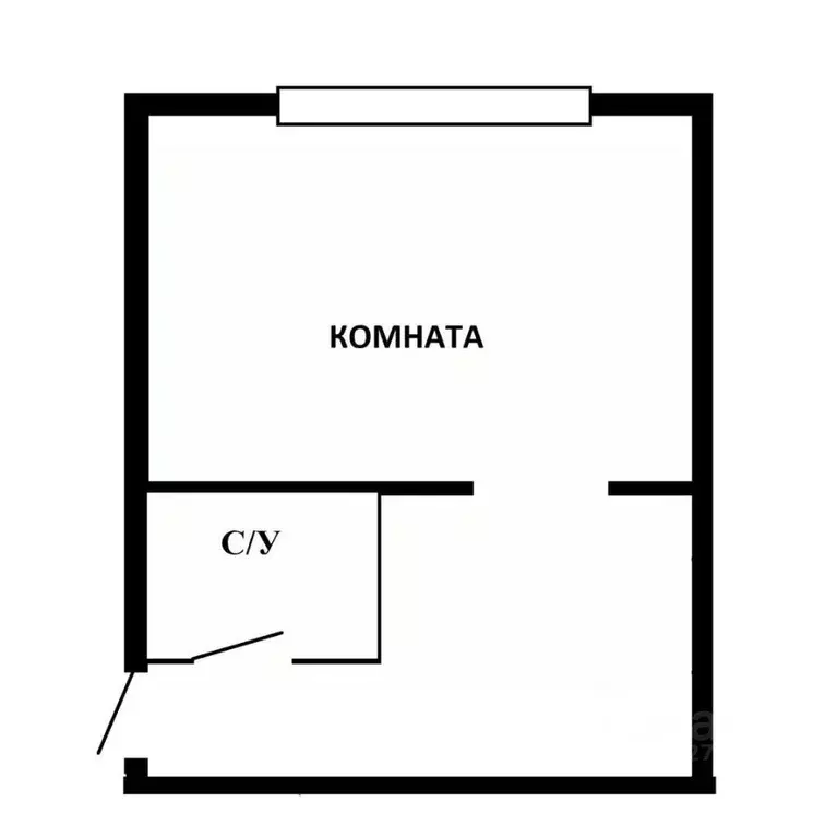 1-к кв. Курганская область, Курган ул. Тельмана, 4 (12.0 м) - Фото 2