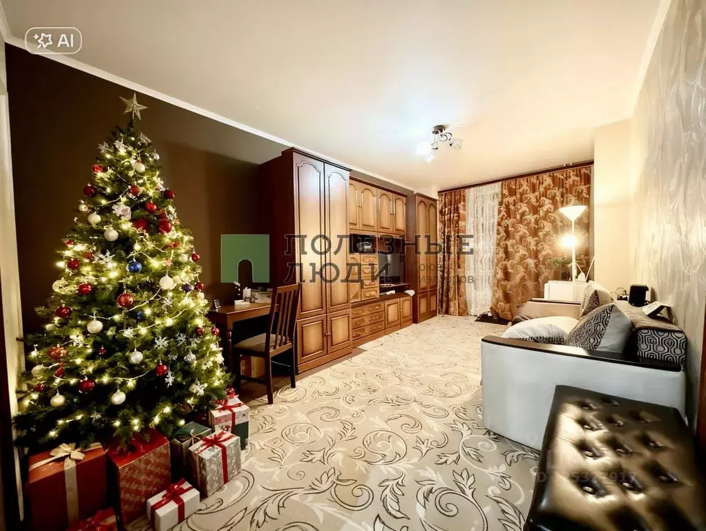 1-к кв. Курганская область, Курган Заозерный жилрайон, 3-й мкр, 35 ... - Фото 1