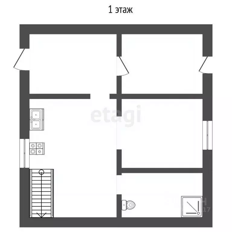 Дом в Севастополь ул. Танкиста Ревкова, 1 (78 м) - Фото 2