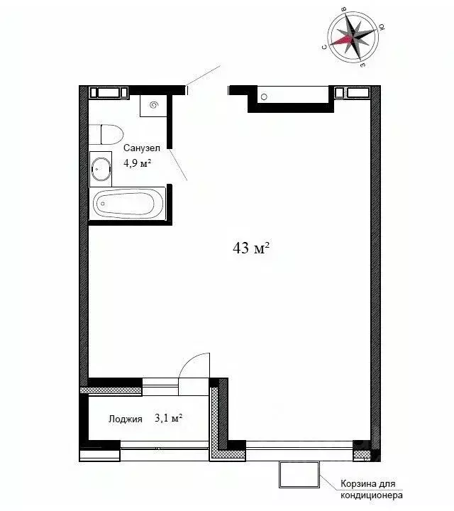 2-к кв. Приморский край, Надеждинский район, пос. Новый Новый жилой ... - Фото 1